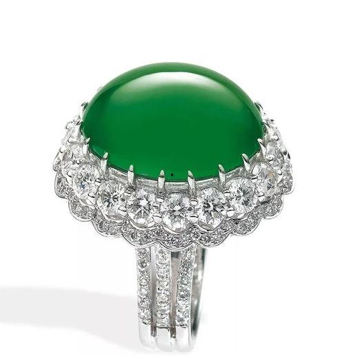 明星网红同款翡翠戒指,明星同款，奢华魅力一触即发